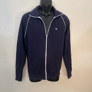 Human Rights Campaign Track Jacket Medium Gently worn 100% cotton light fleece
